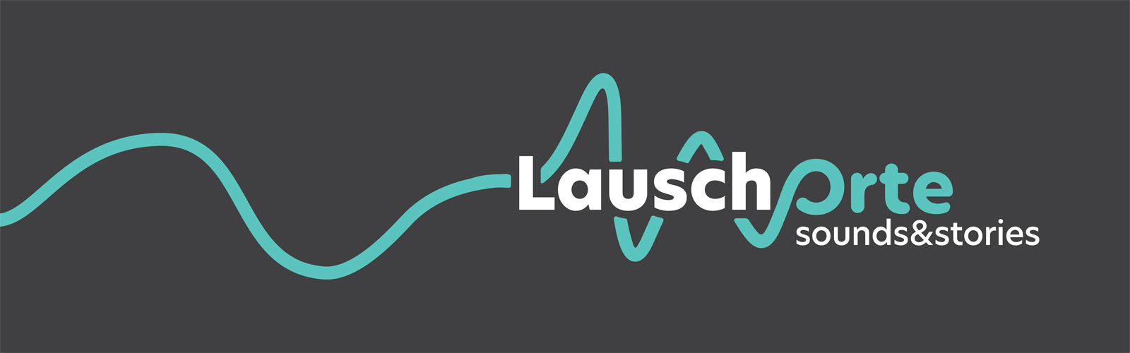 Logo in Bannerform von "LauschOrte"