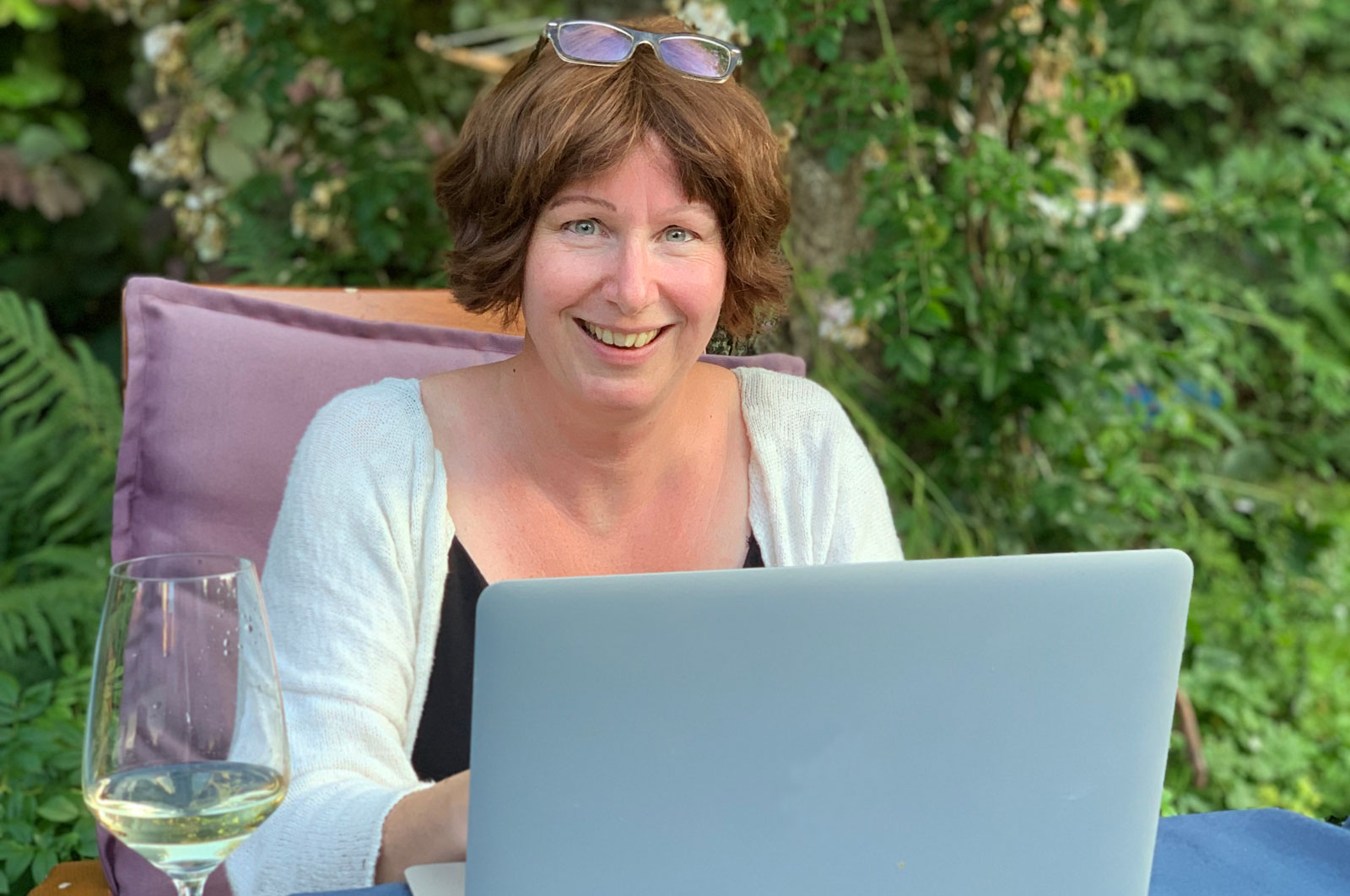 Meike Dannenberg bei der Arbeit